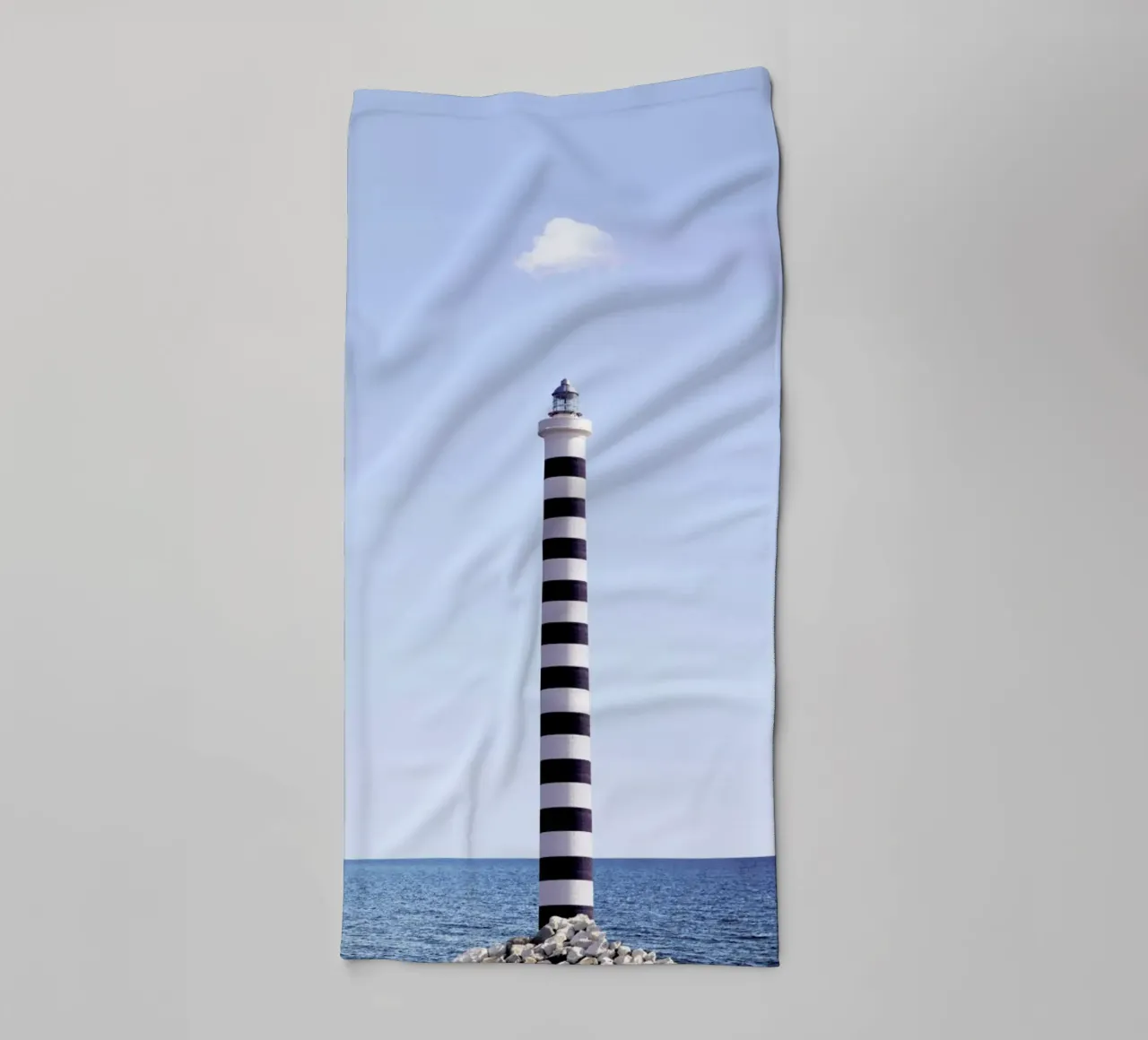 Lighthouse towel by Rupert Höller