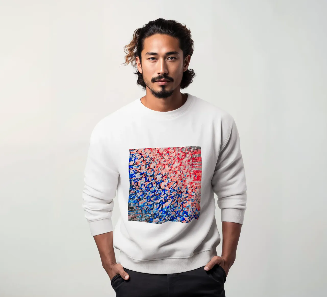 Crystal_Sheet_Red_XRP felpa da Crypto_Jungle