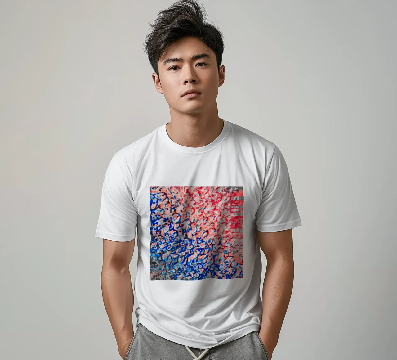 Crystal_Sheet_Red_XRP t-shirt da Crypto_Jungle