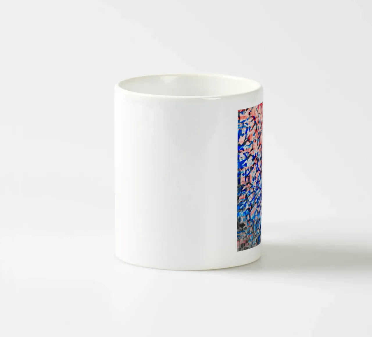Crystal_Sheet_Red_XRP tazza in ceramica da Crypto_Jungle