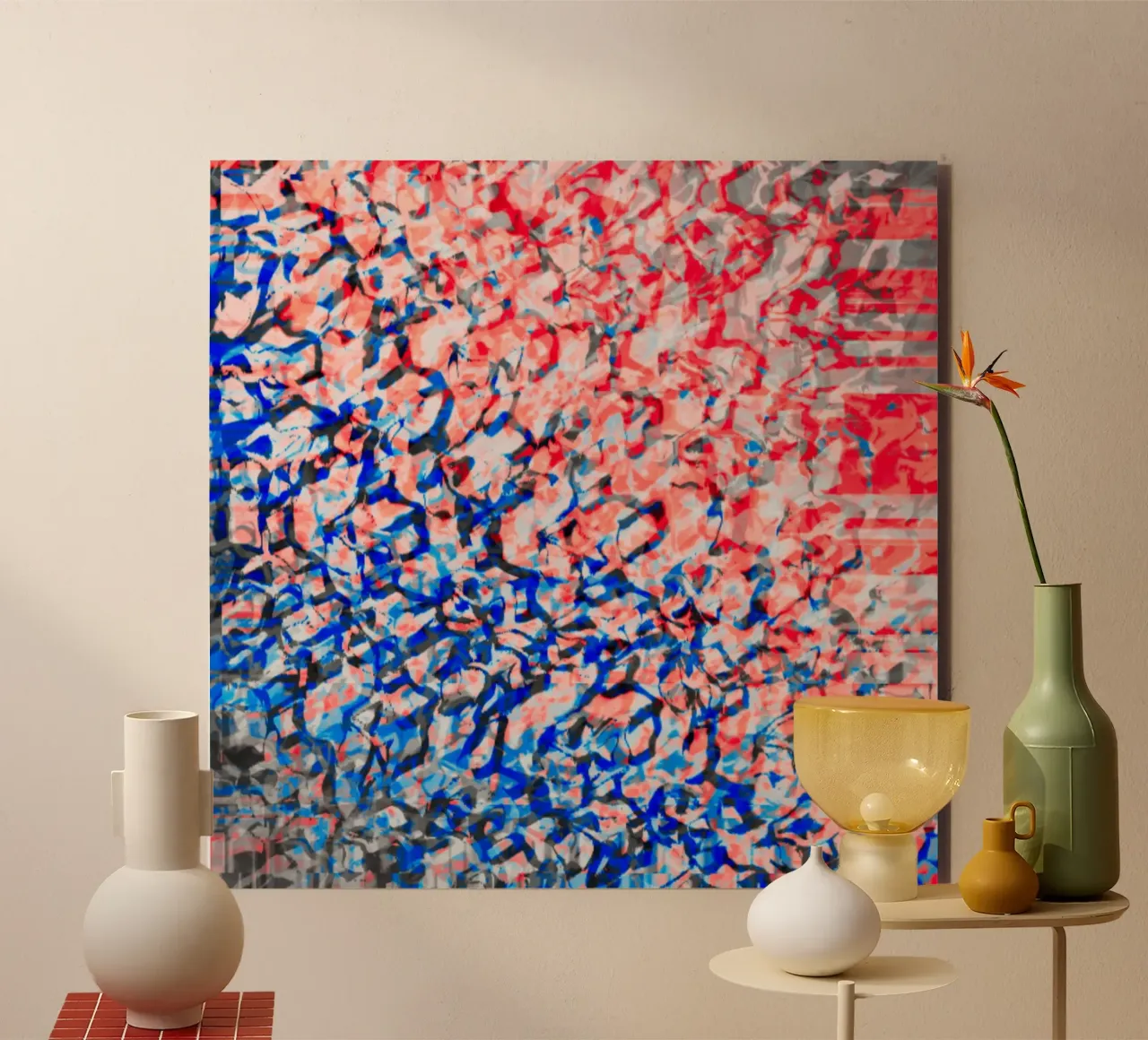 Crystal_Sheet_Red_XRP alluminio dibond da Crypto_Jungle
