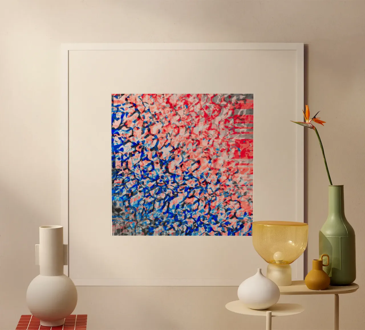 Crystal_Sheet_Red_XRP carta hahnemühle da Crypto_Jungle