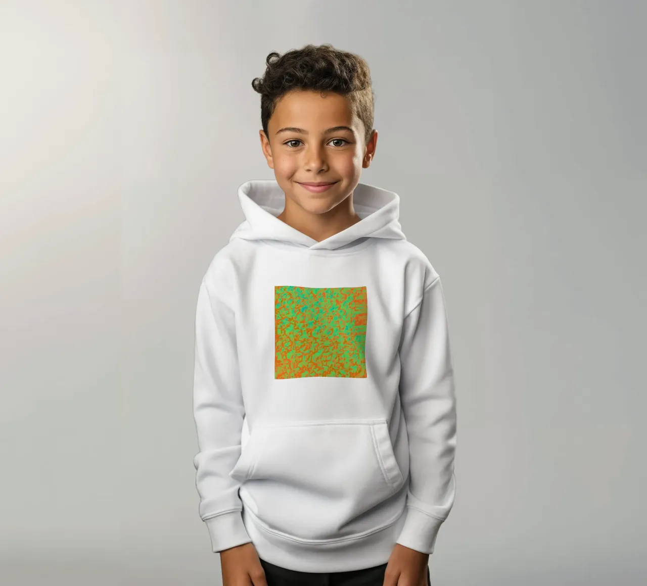 Crystal_Sheet_Green_XRP Kinder Hoodie von Crypto_Jungle