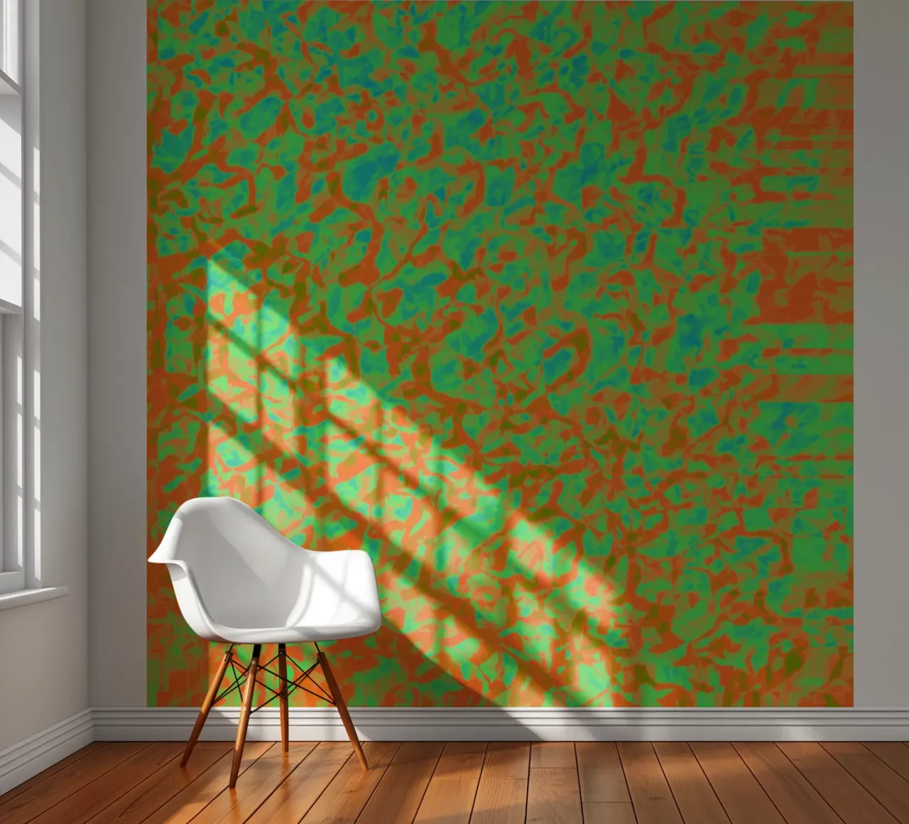 Crystal_Sheet_Green_XRP papier peint photo de Crypto_Jungle