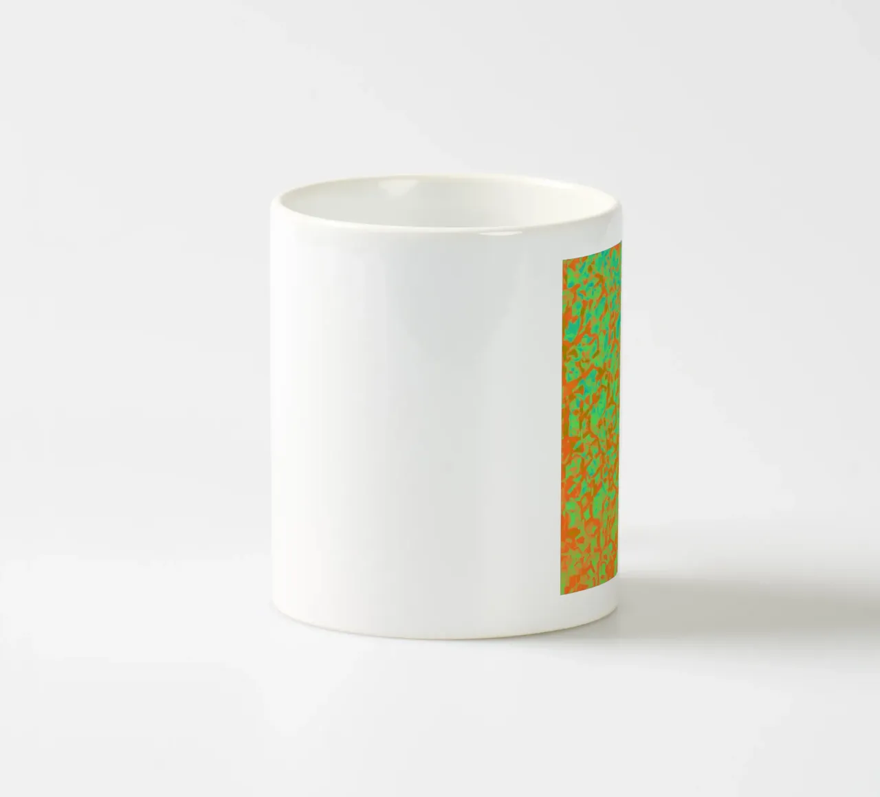 Crystal_Sheet_Green_XRP tazza in ceramica da Crypto_Jungle