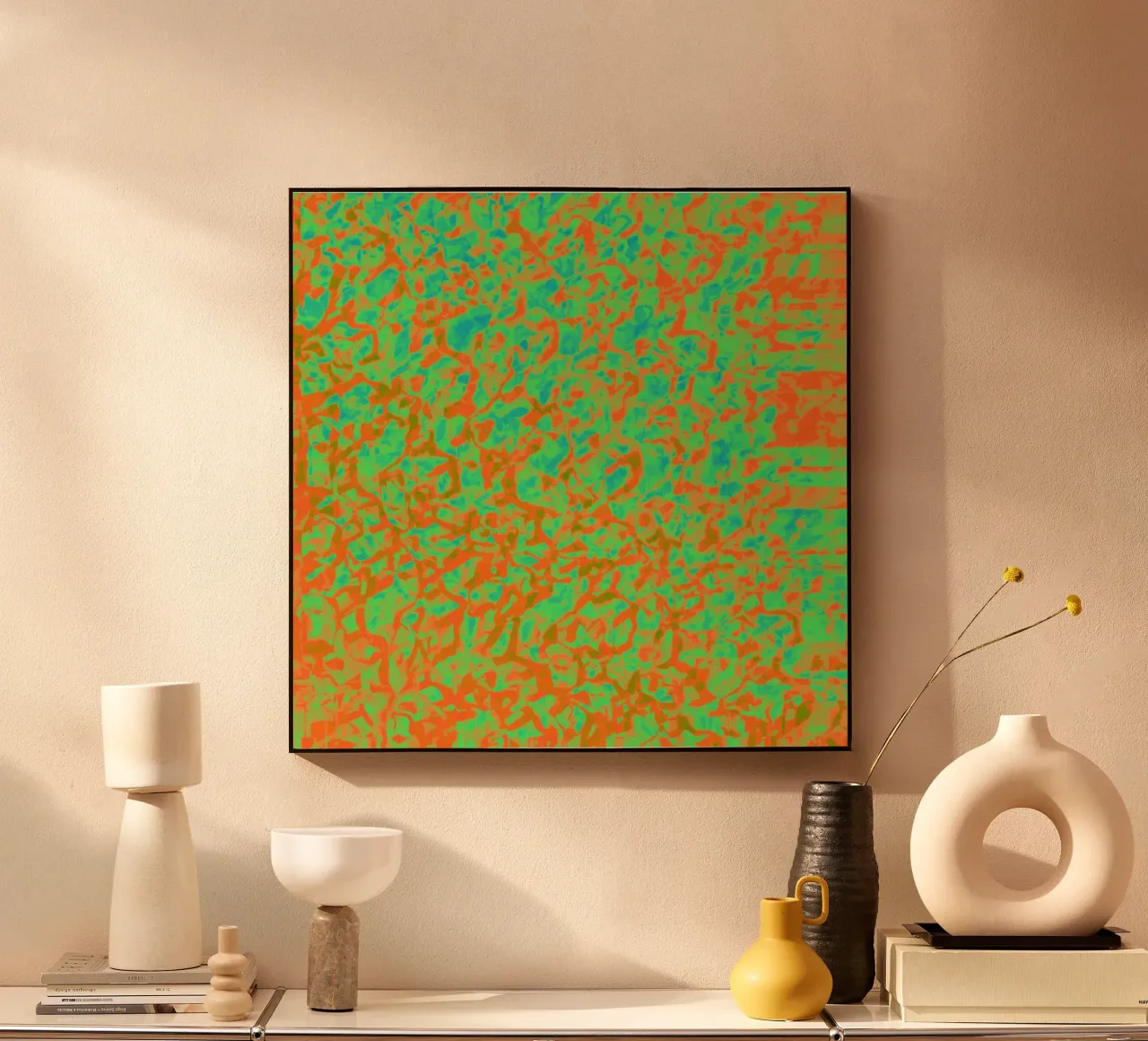Crystal_Sheet_Green_XRP alluminio dibond da Crypto_Jungle
