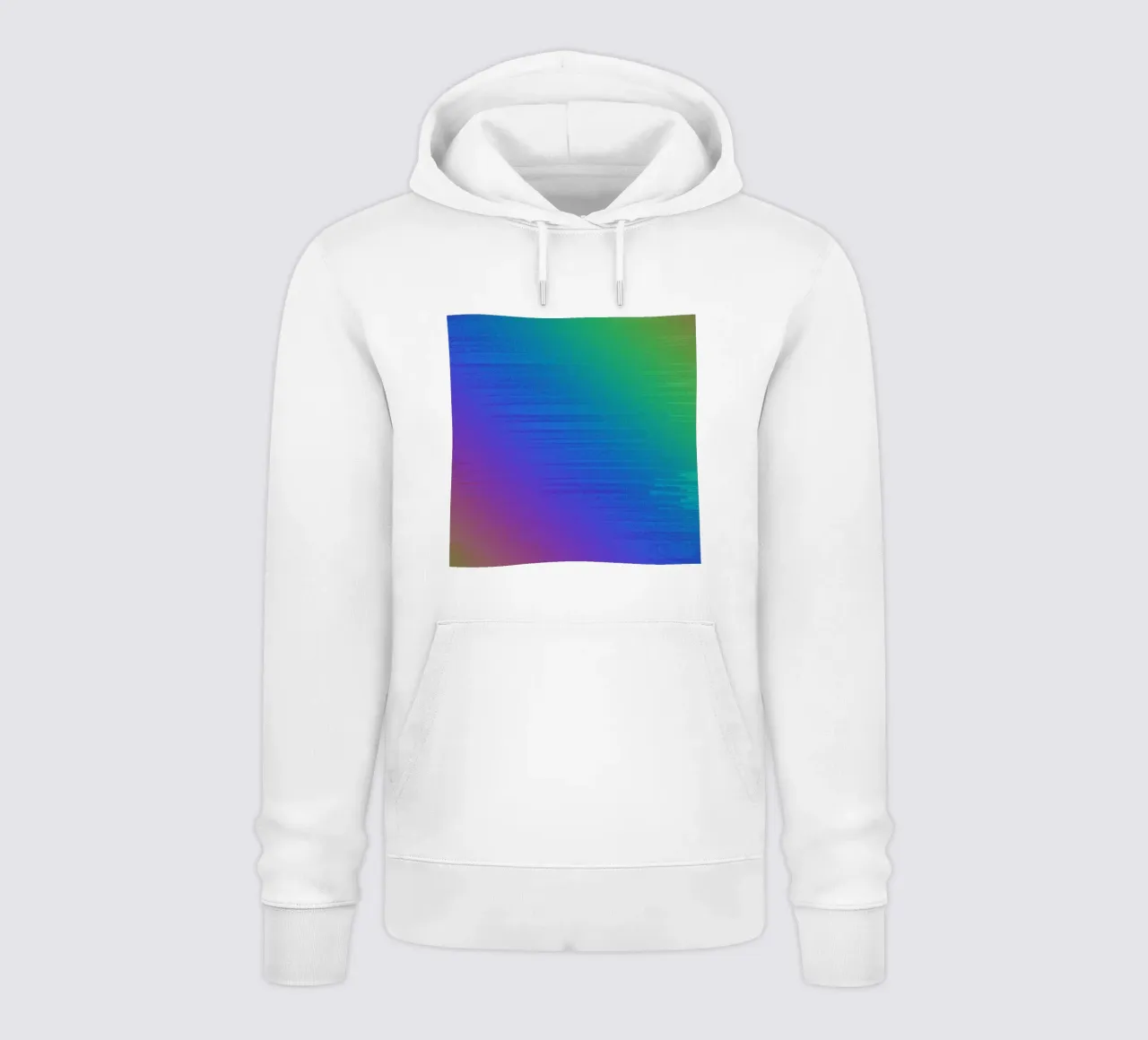 Rainbow_Pixel_AaveR felpa con cappuccio da Crypto_Jungle