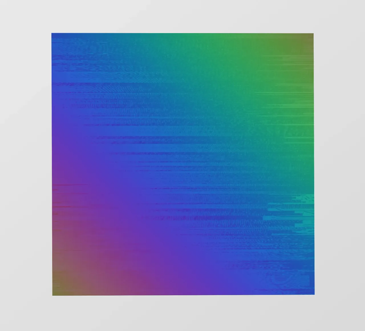 Rainbow_Pixel_AaveR pvc-zeil van Crypto_Jungle