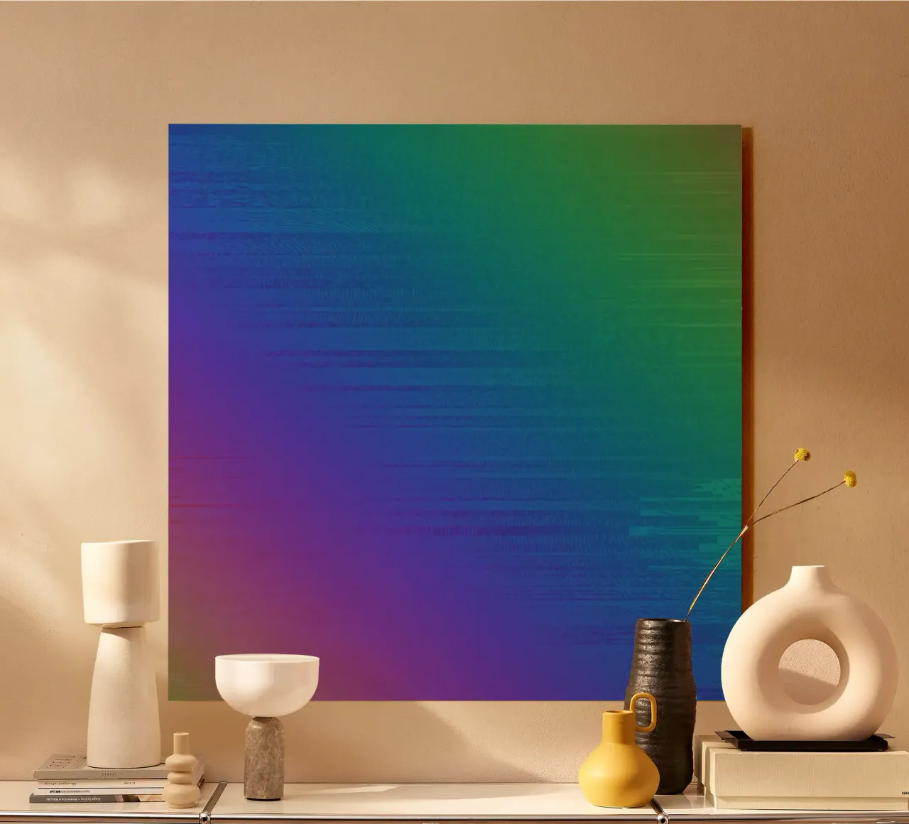 Rainbow_Pixel_AaveR plexiglass da Crypto_Jungle