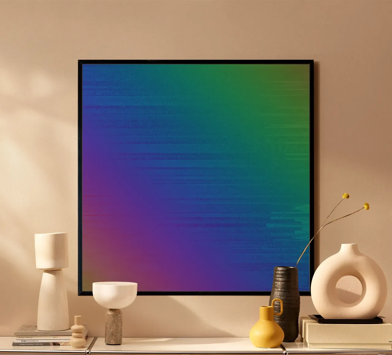 Rainbow_Pixel_AaveR carta hahnemühle da Crypto_Jungle