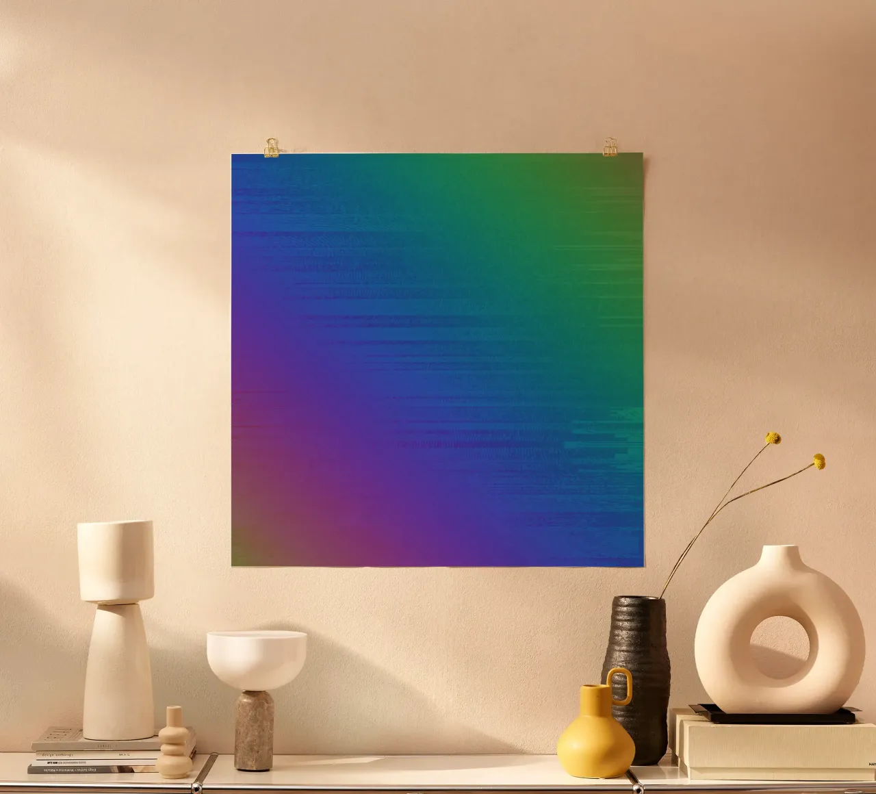 Rainbow_Pixel_AaveR carta hahnemühle da Crypto_Jungle