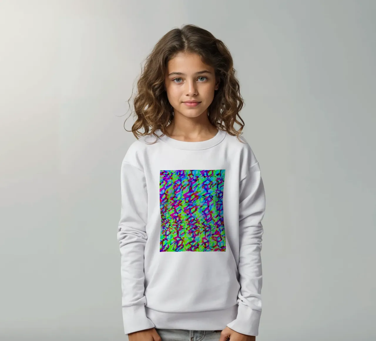 Textual_Green_XRP felpa bambino da Crypto_Jungle