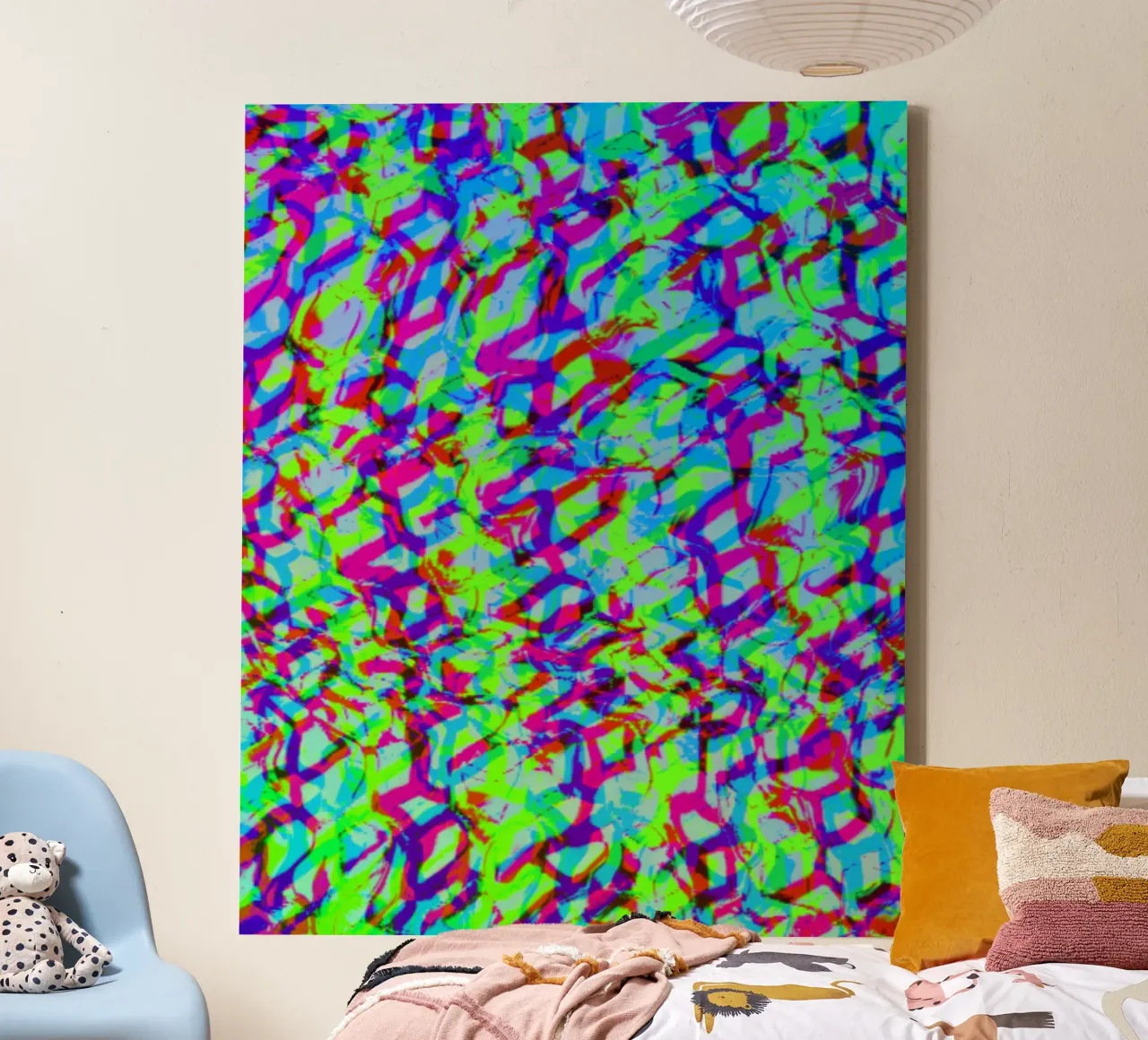 Textual_Green_XRP canvas by Crypto_Jungle