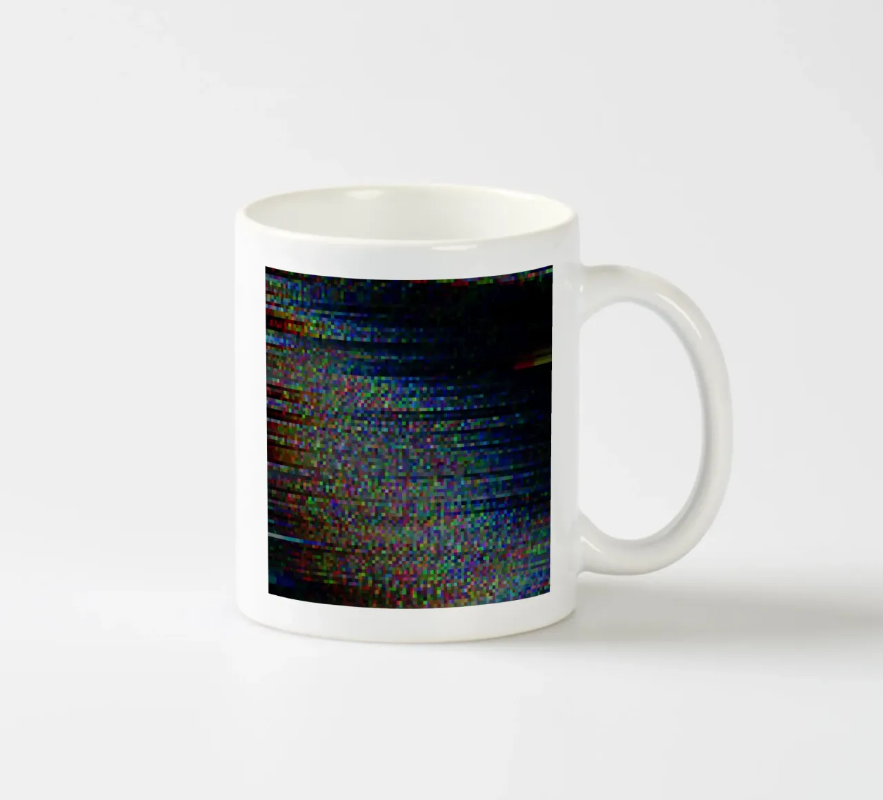 Rainbow_Pixel_Aave tazza in ceramica da Crypto_Jungle