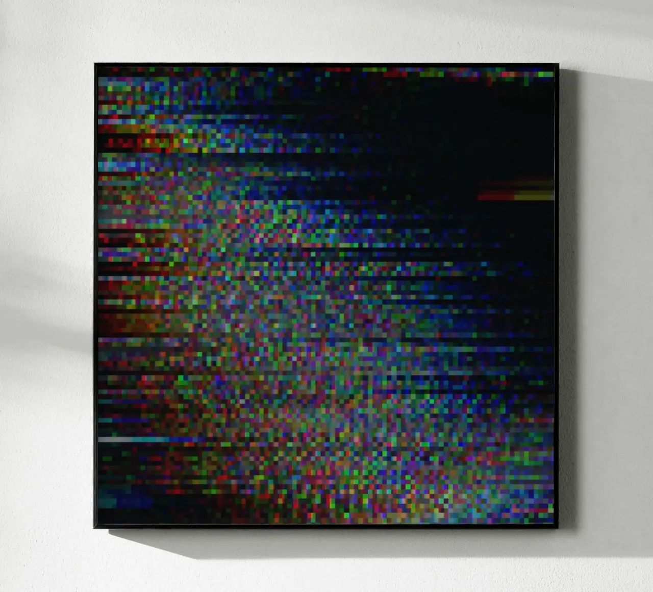 Rainbow_Pixel_Aave plexiglass da Crypto_Jungle