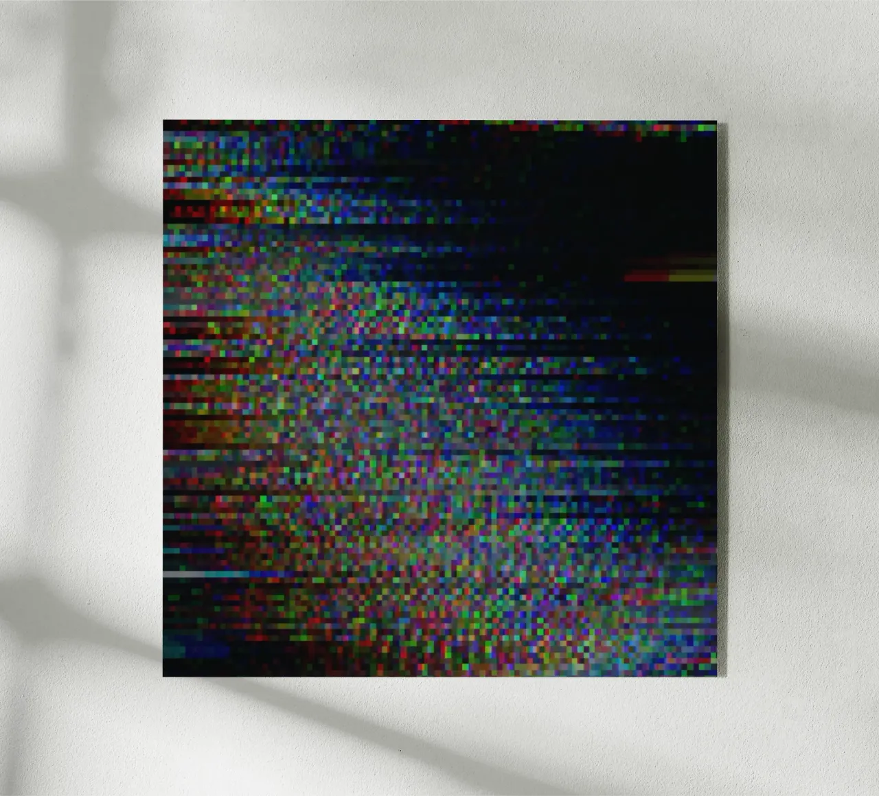 Rainbow_Pixel_Aave plexiglass da Crypto_Jungle