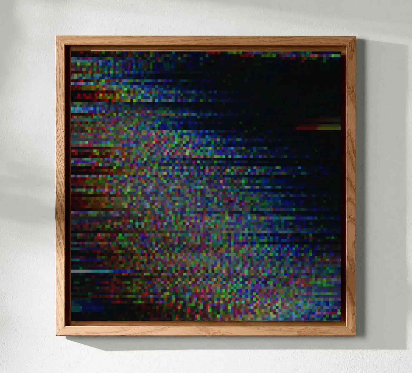 Rainbow_Pixel_Aave alluminio dibond da Crypto_Jungle
