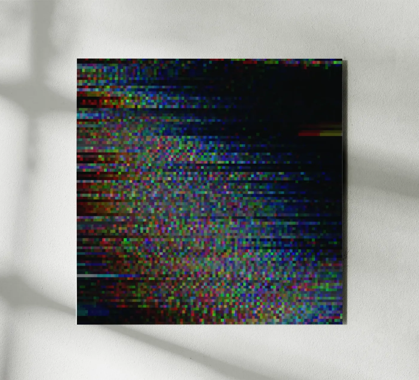 Rainbow_Pixel_Aave alluminio dibond da Crypto_Jungle