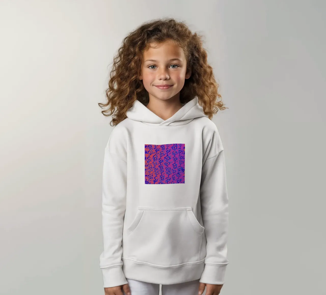 Rainbow_Pixel_AaveX felpa bambino con cappuccio da Crypto_Jungle