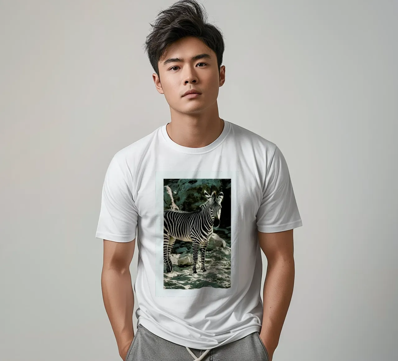 Zebra t-shirt da Natural Kingdom