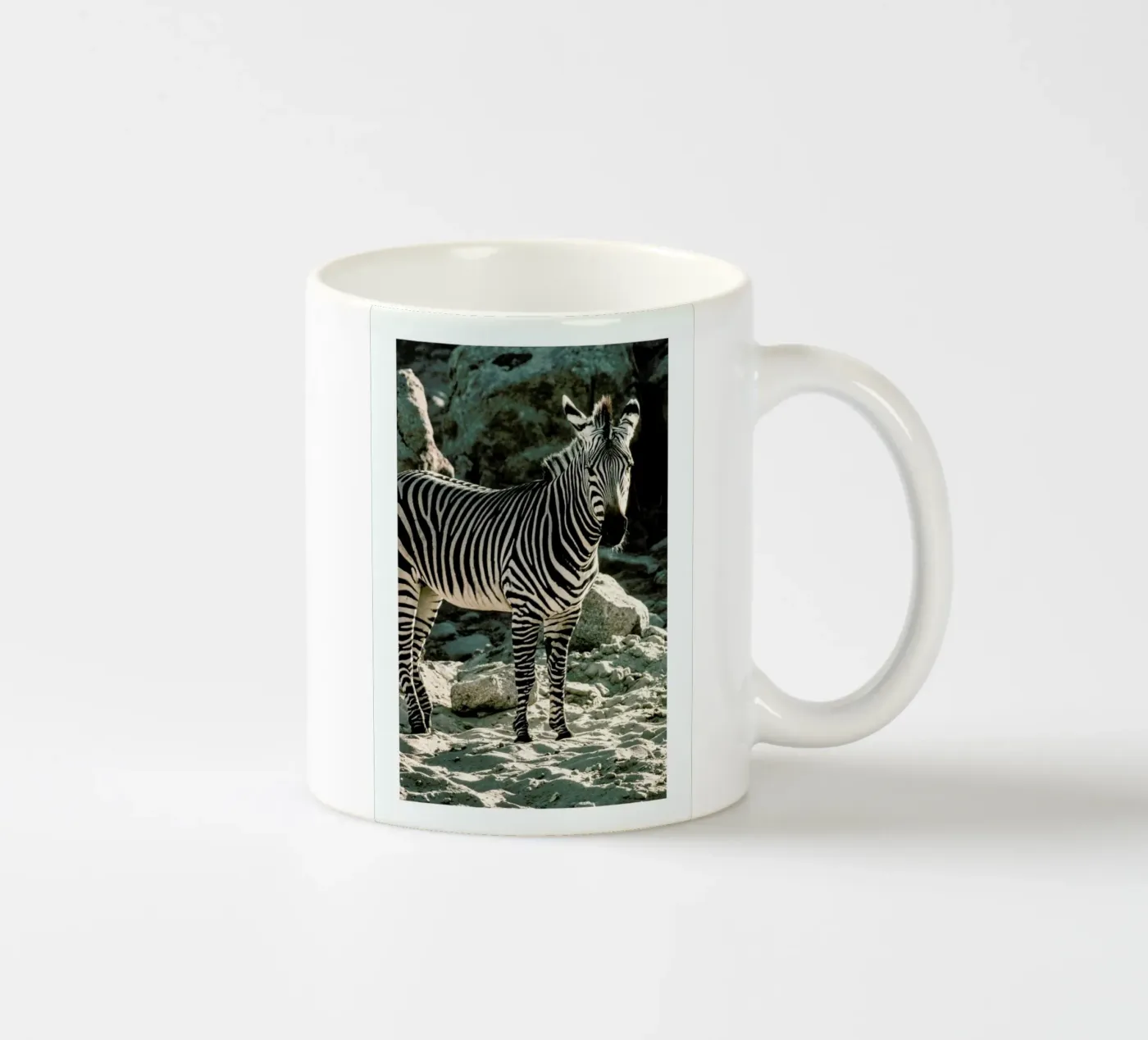 Zebra keramische mok van Natural Kingdom