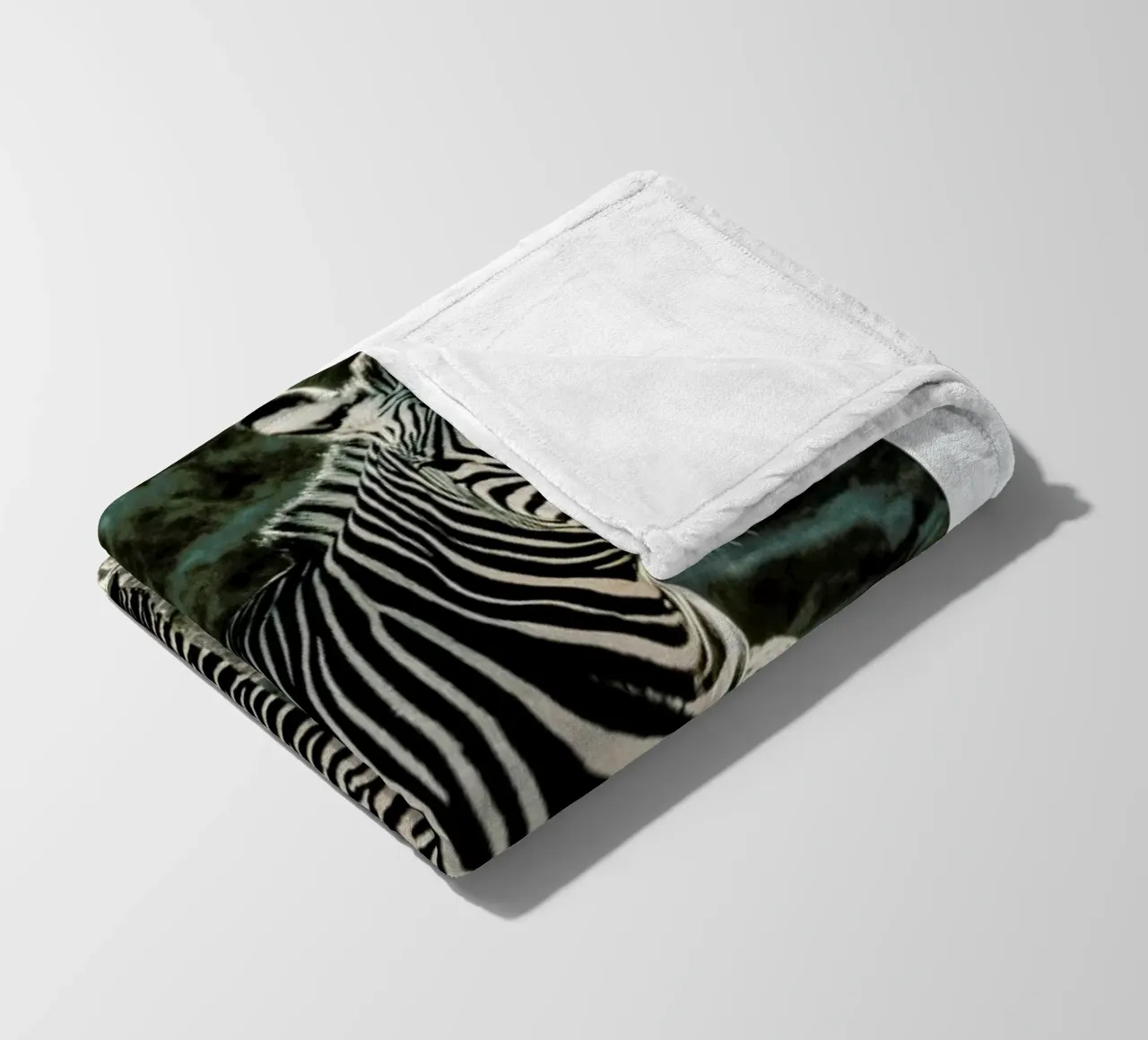 Zebra Fleecedecke von Natural Kingdom