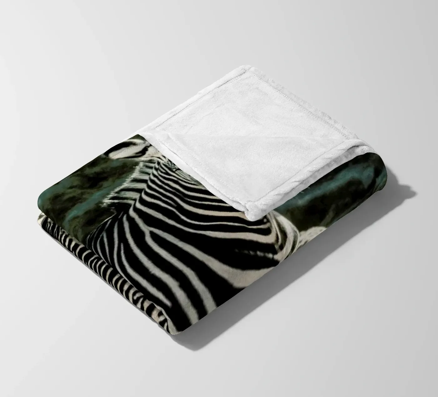 Zebra plaid polaire de Natural Kingdom