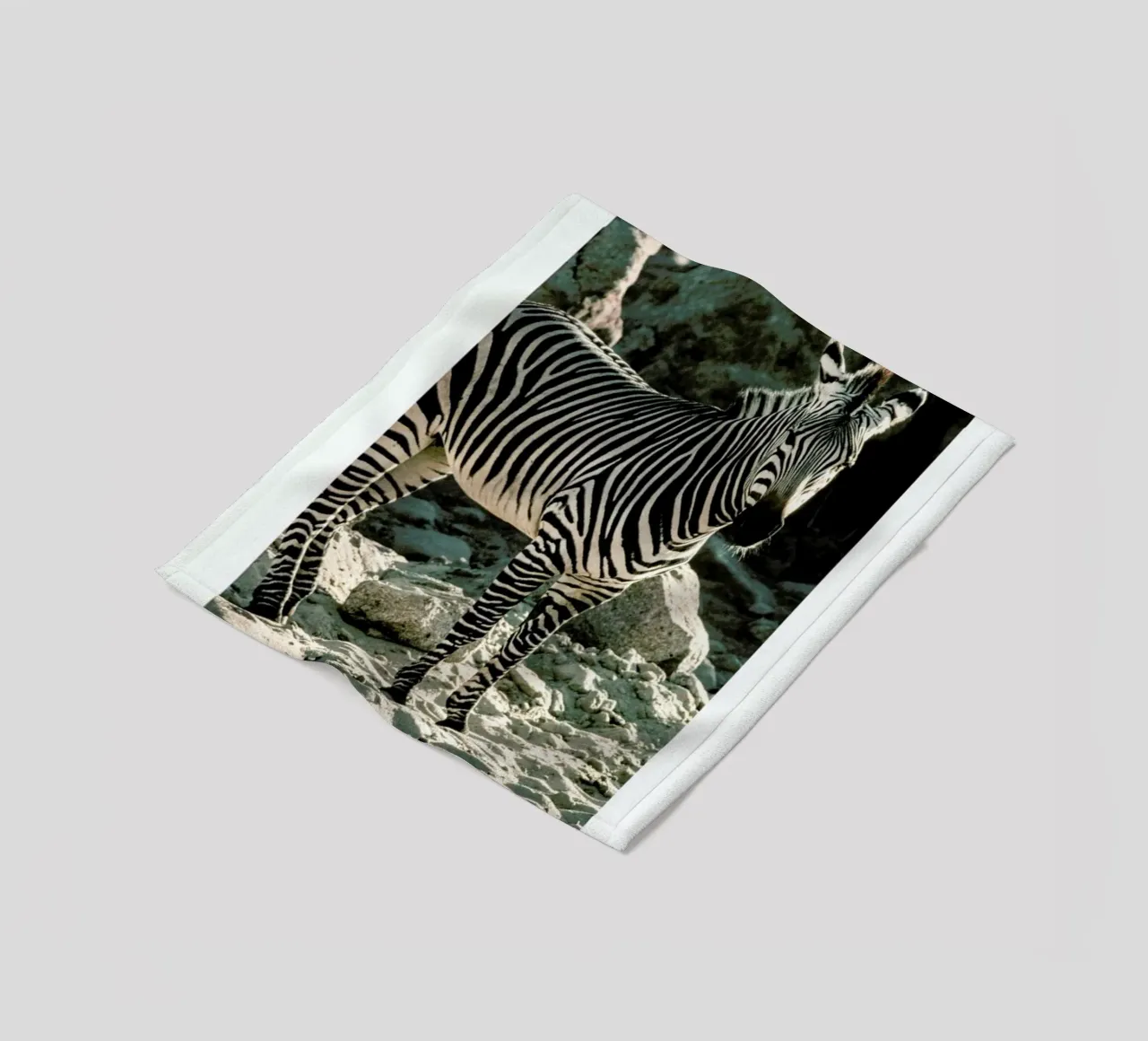 Zebra Fleecedecke von Natural Kingdom