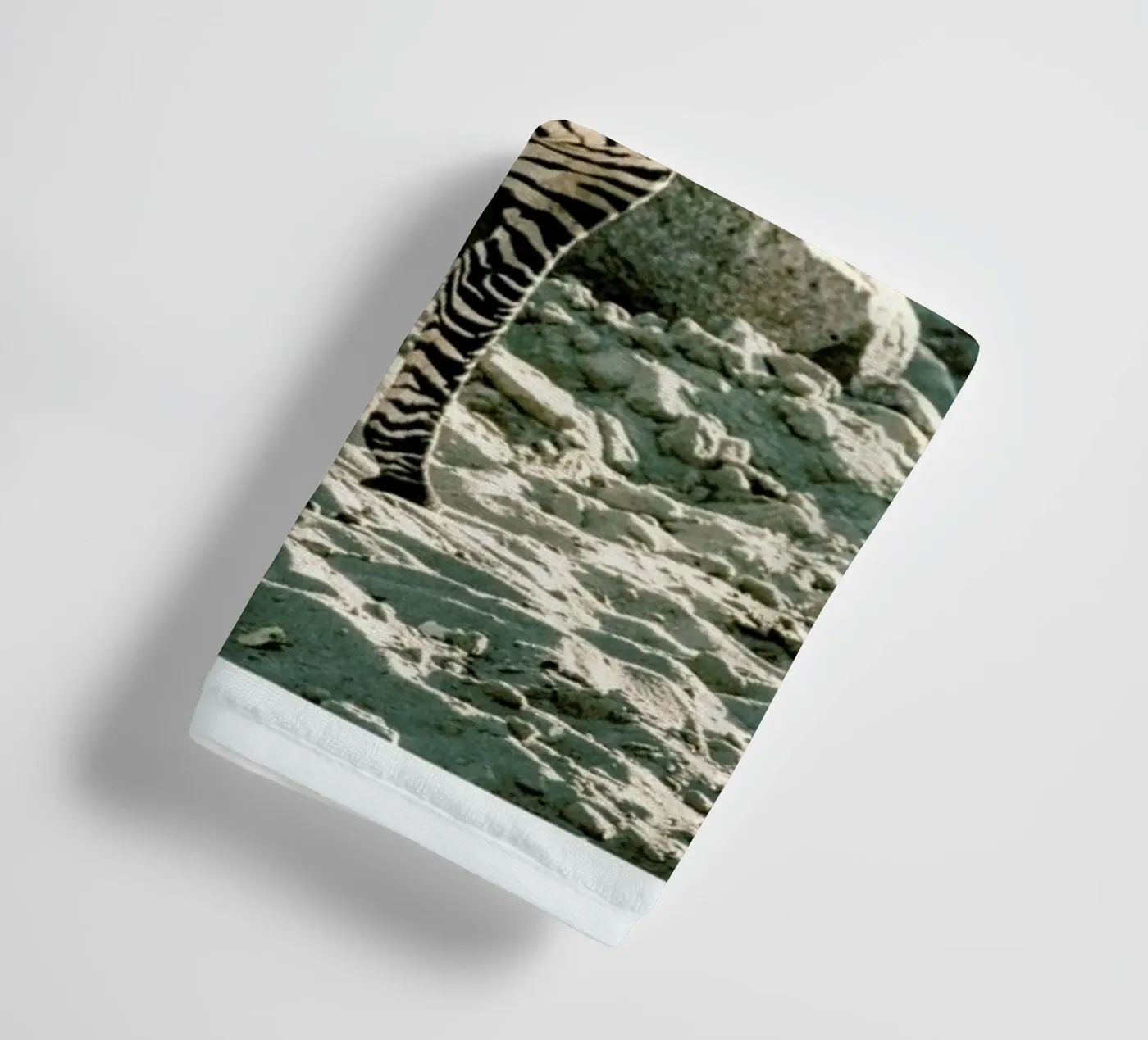 Zebra towel by Natural Kingdom