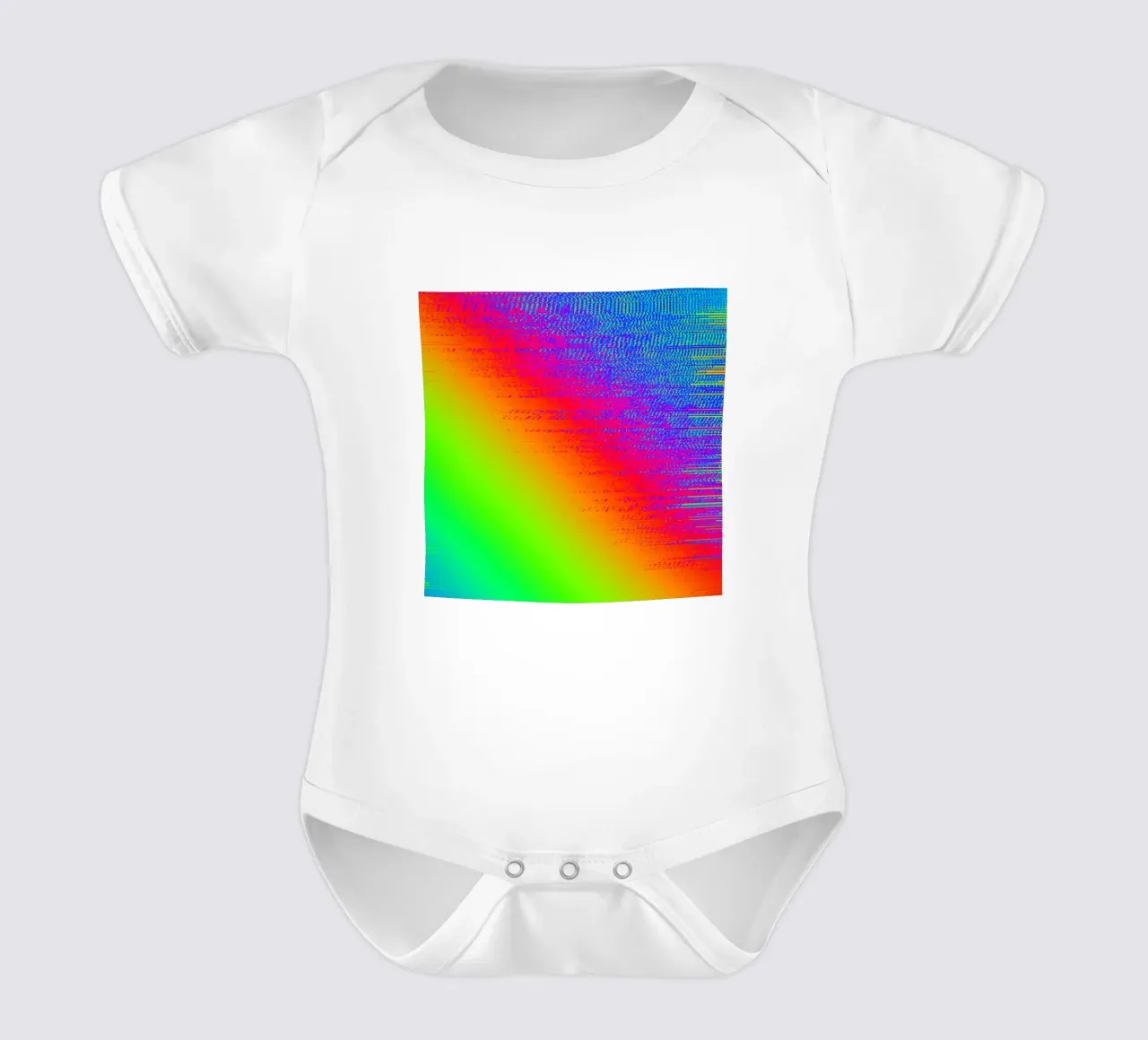 Stardust_Solana short-sleeve baby romper by Crypto_Jungle