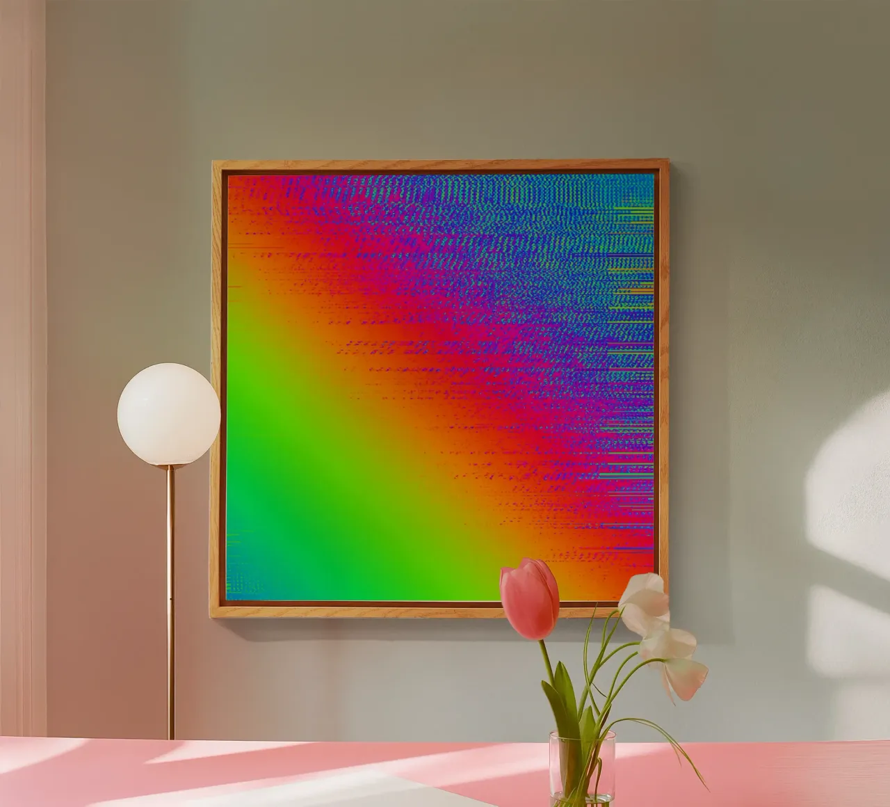 Stardust_Solana acrylic glass by Crypto_Jungle
