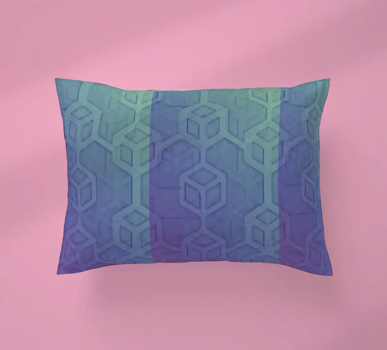 Cross_Chain_ReactionX decorative cushion by Crypto_Jungle