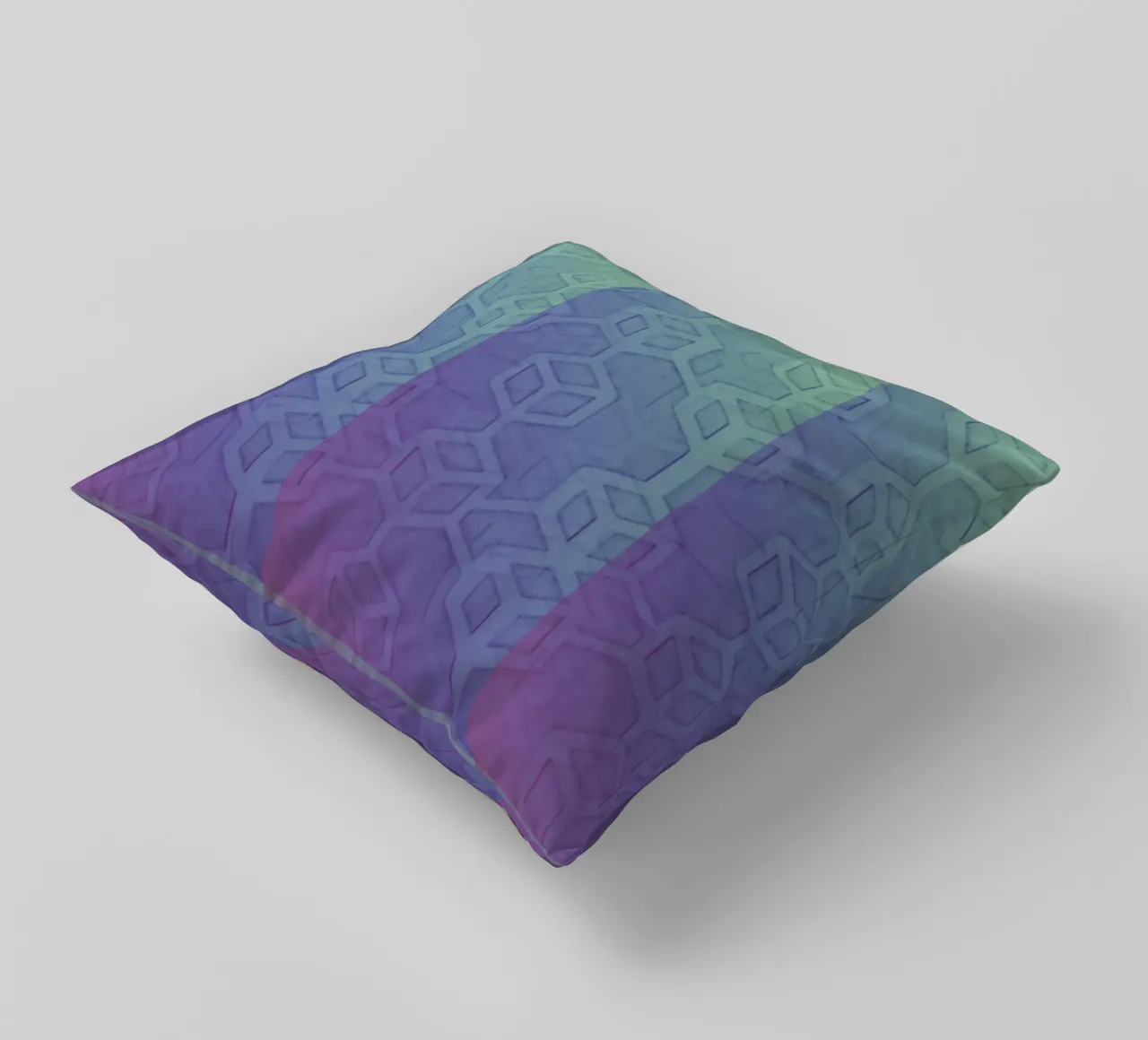 Cross_Chain_ReactionX decorative cushion by Crypto_Jungle
