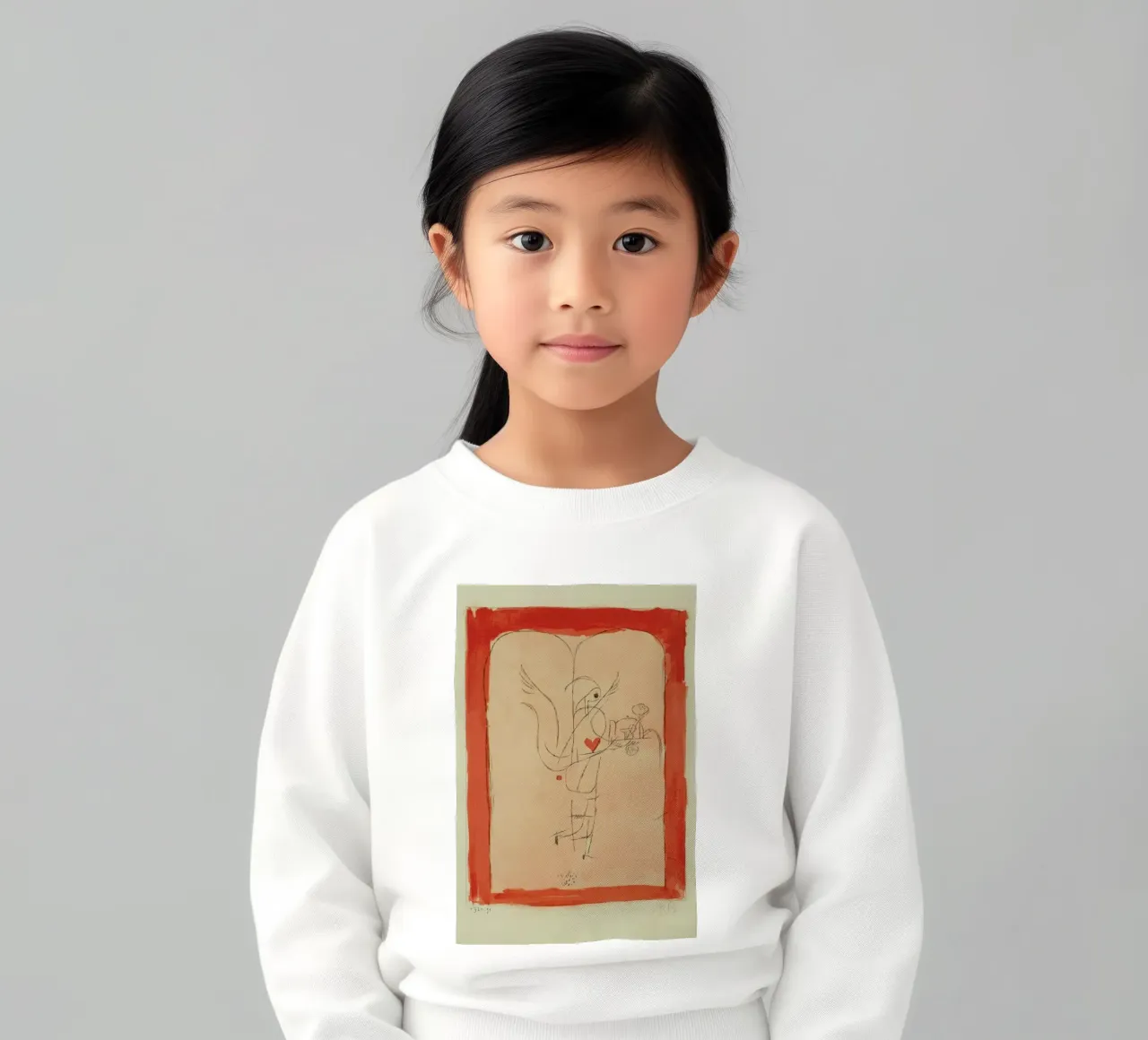 Klee - A Guardian Angel Serves a Small Breakfast kids sweatshirt by ARTOTHEK