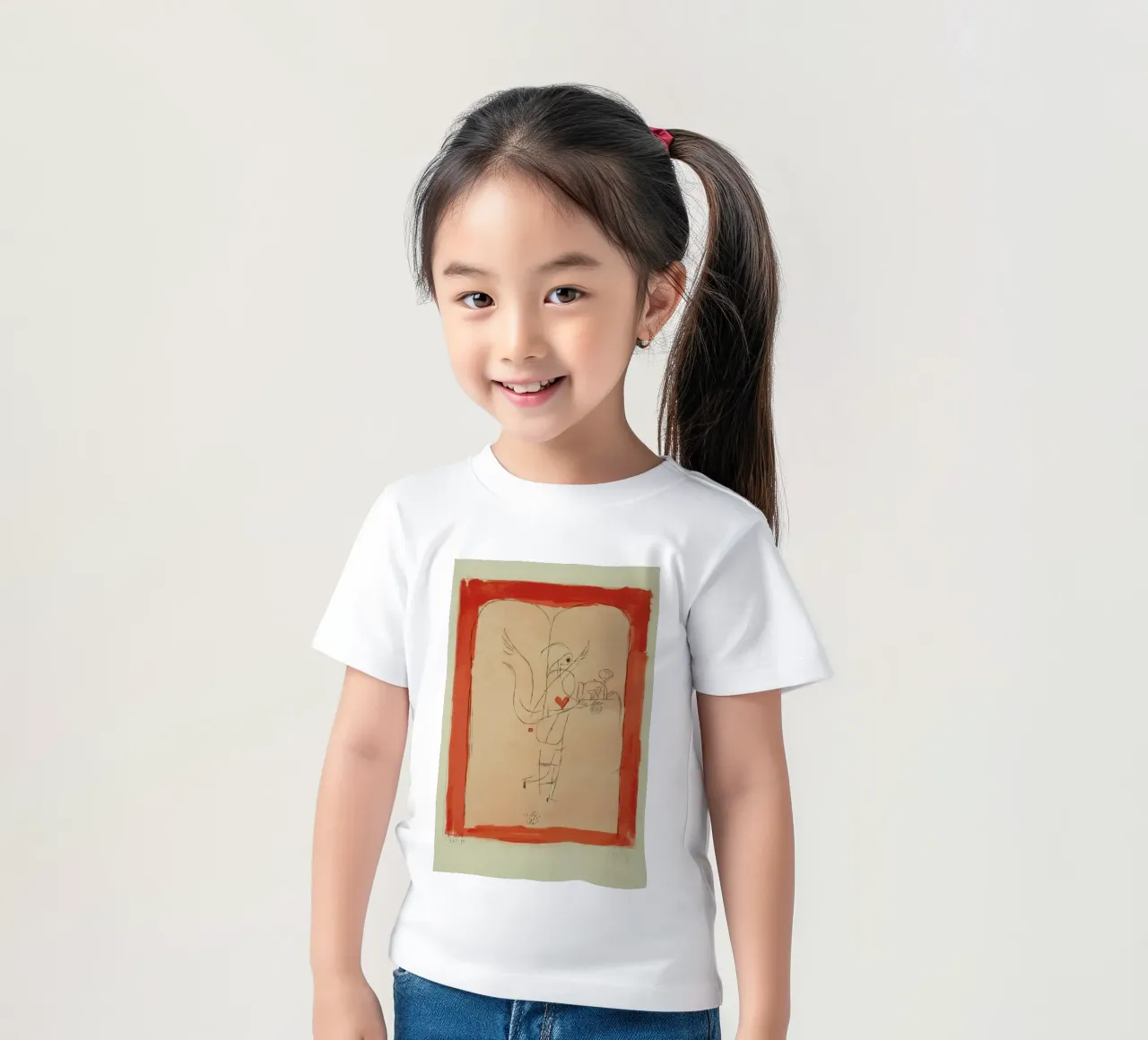 Klee - A Guardian Angel Serves a Small Breakfast kids t-shirt by ARTOTHEK