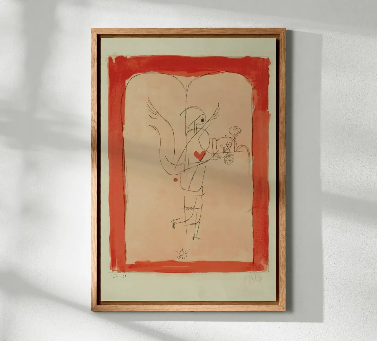 Klee - A Guardian Angel Serves a Small Breakfast forex plate by ARTOTHEK
