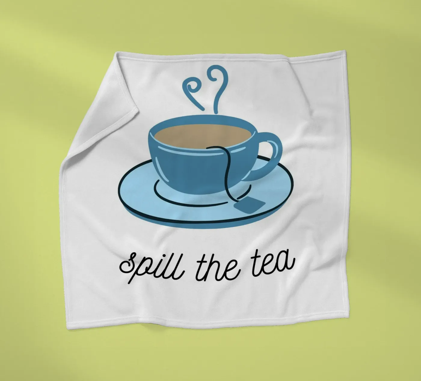 Tea Please fleece blanket by Dreamer10