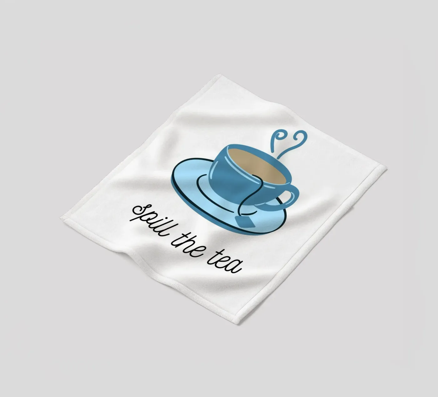 Tea Please fleece blanket by Dreamer10
