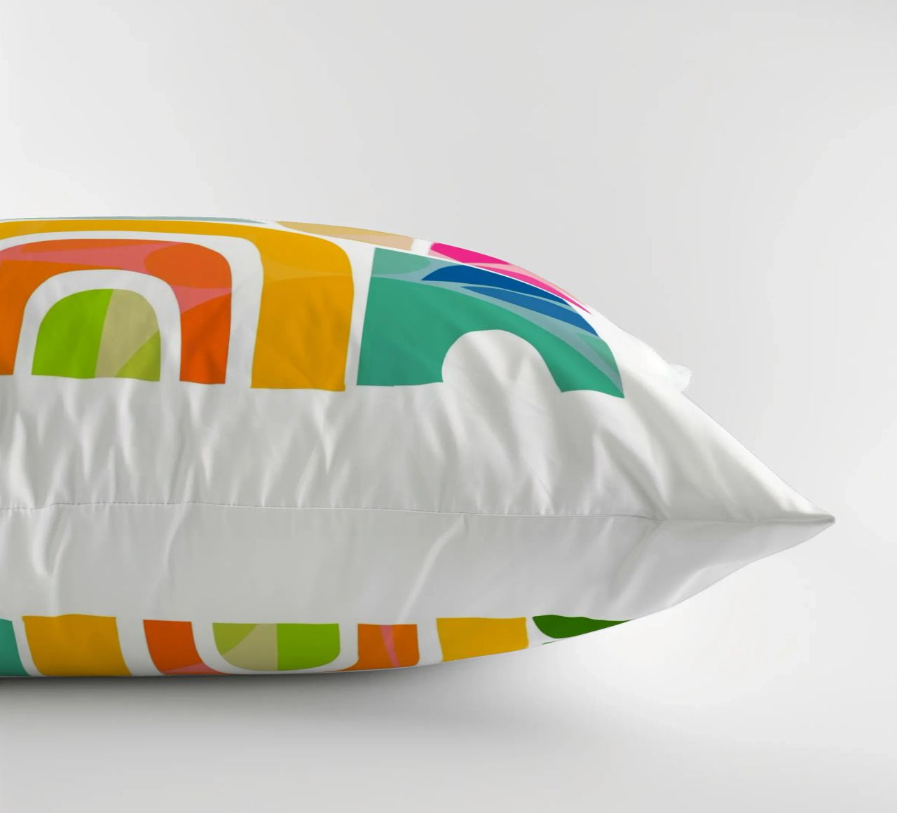 Minimal Abstract Shapes of Summer 1 • Matisse Nature Cut-Out decorative cushion by Dominique Vari