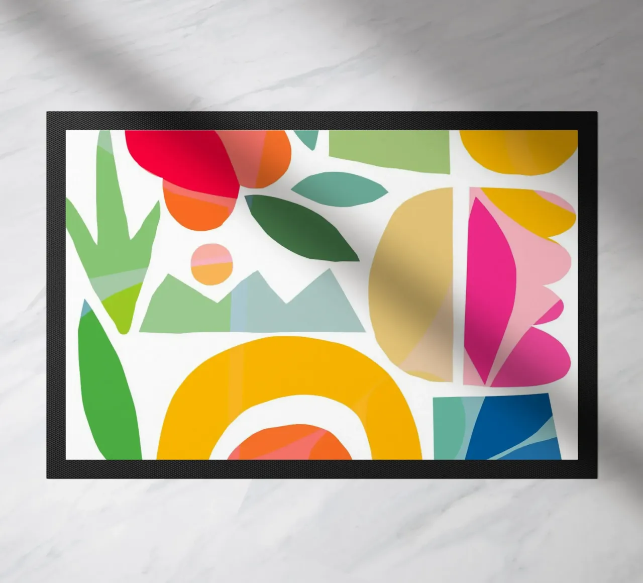 Forme astratte minime dell'estate 1 - Matisse Nature Cut-Out zerbino da Dominique Vari
