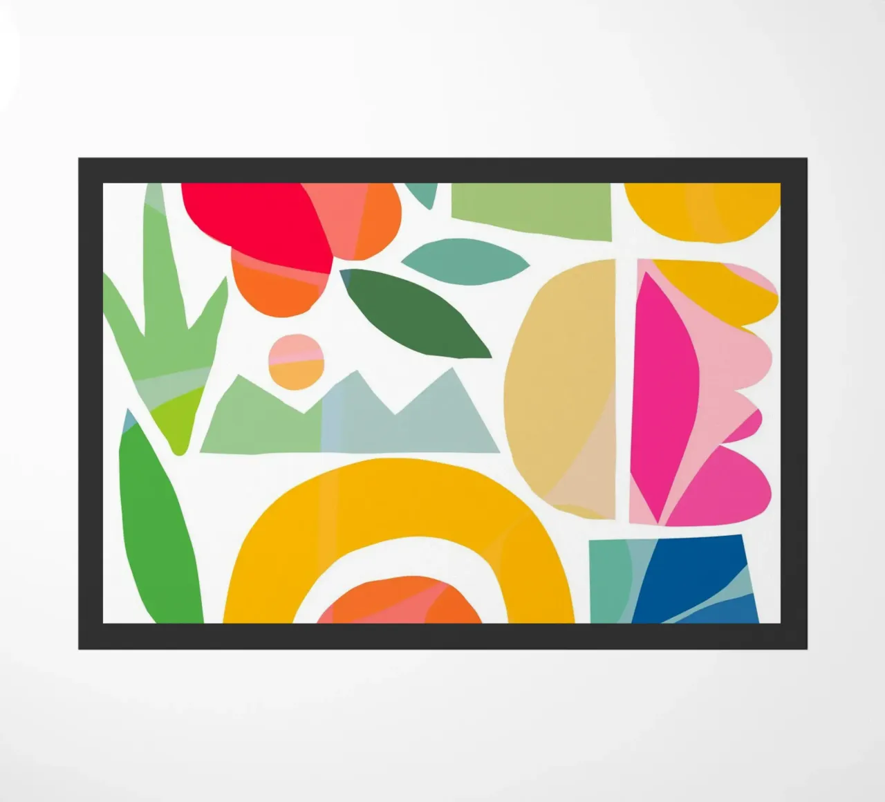Forme astratte minime dell'estate 1 - Matisse Nature Cut-Out zerbino da Dominique Vari