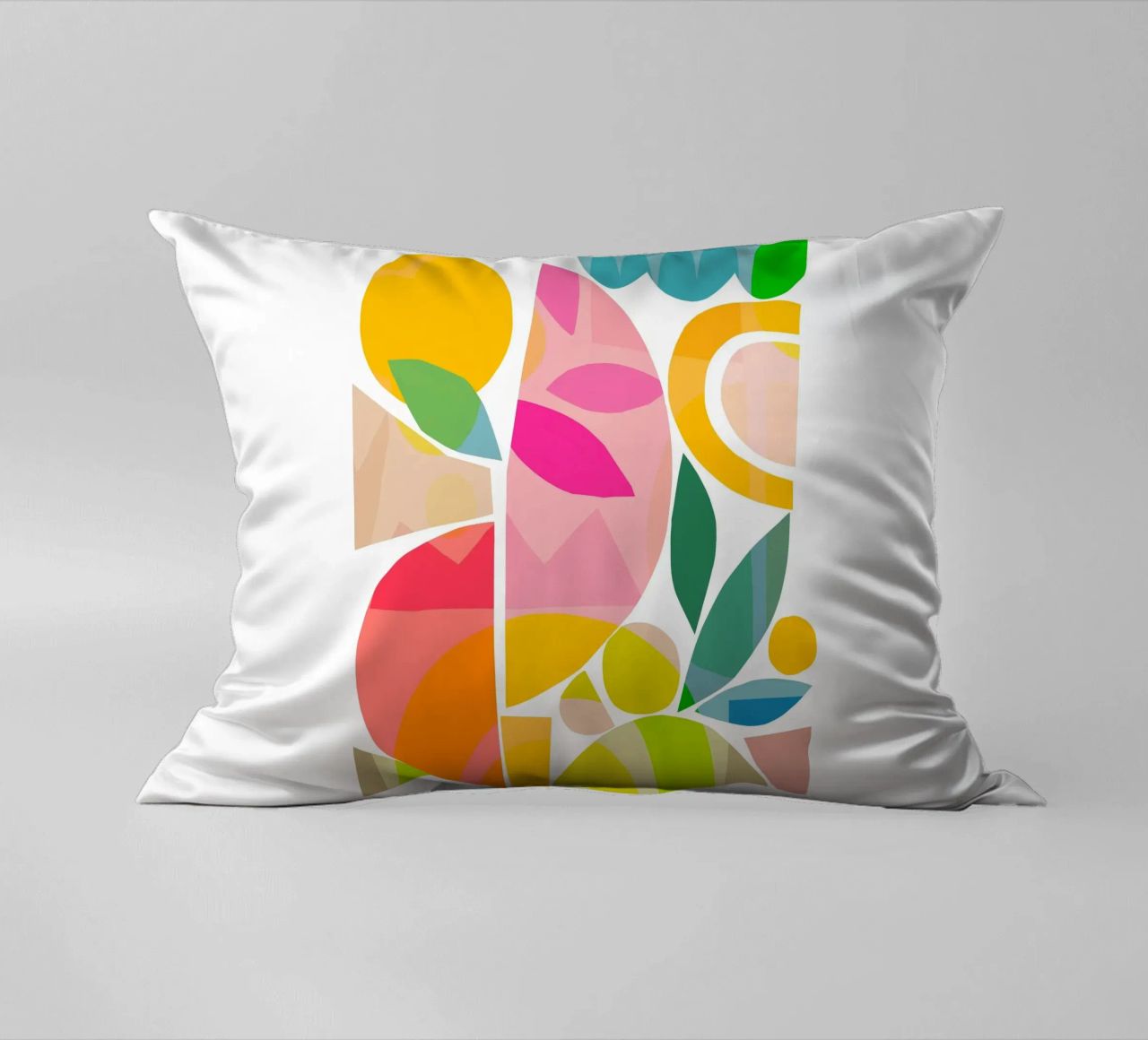 Forme colorate e minimali dell'estate 2 - Matisse Natura cuscino da Dominique Vari
