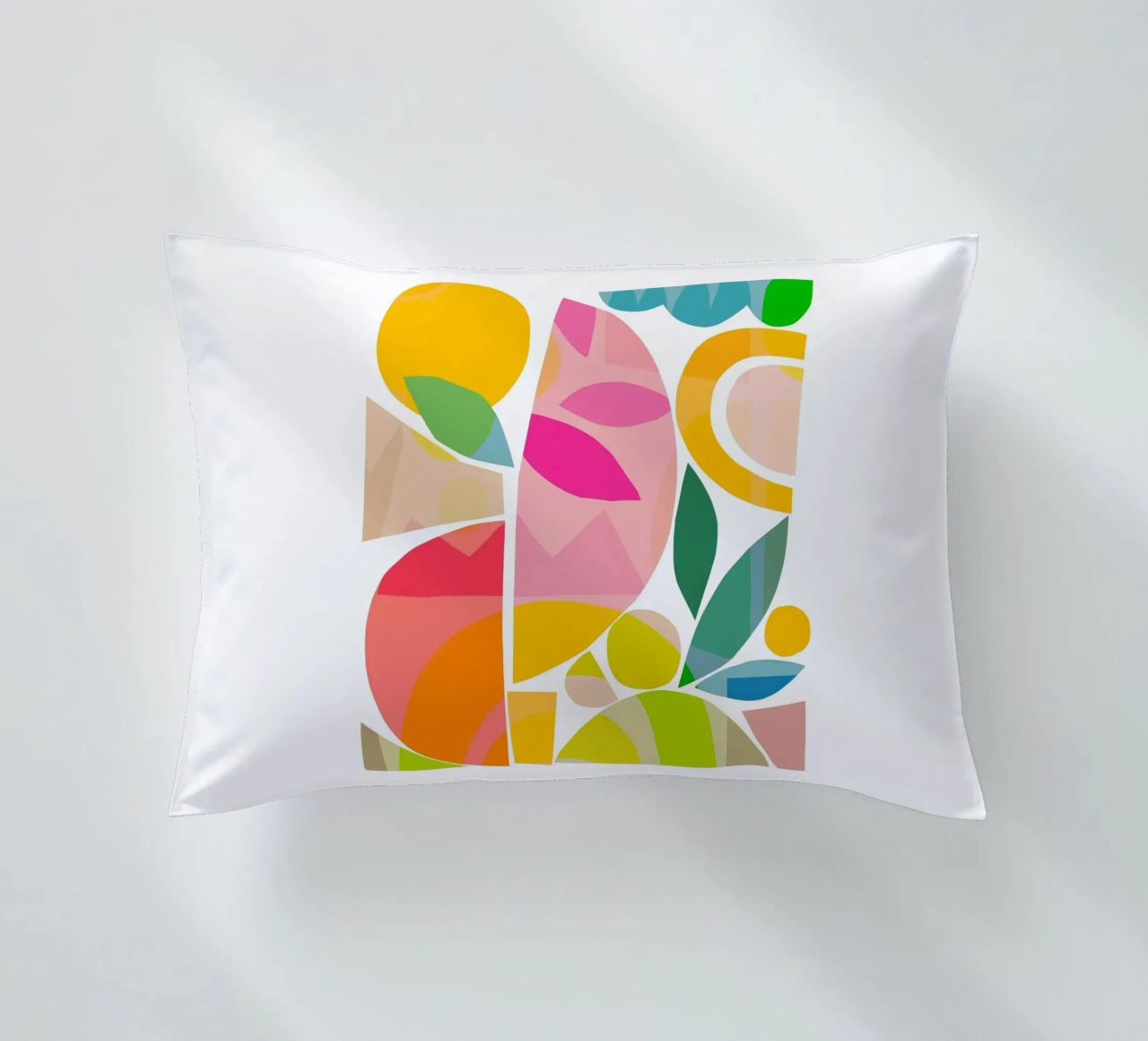 Forme colorate e minimali dell'estate 2 - Matisse Natura cuscino da Dominique Vari