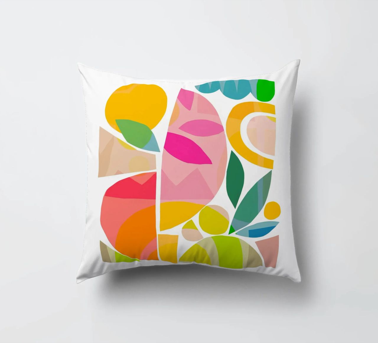 Forme colorate e minimali dell'estate 2 - Matisse Natura cuscino da Dominique Vari