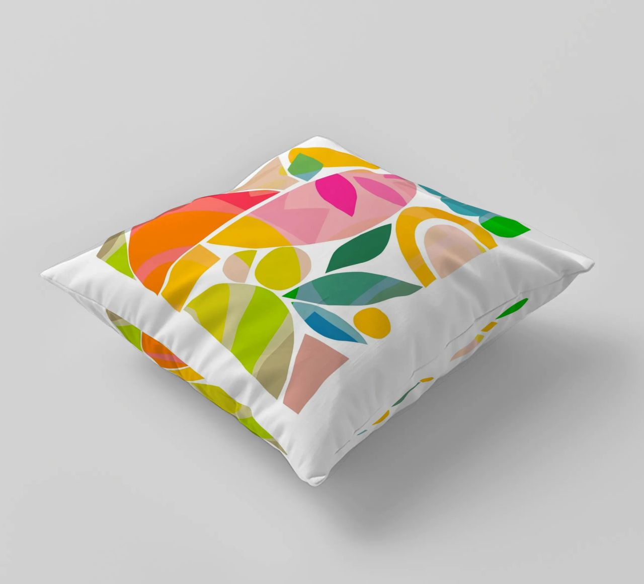 Forme colorate e minimali dell'estate 2 - Matisse Natura cuscino da Dominique Vari