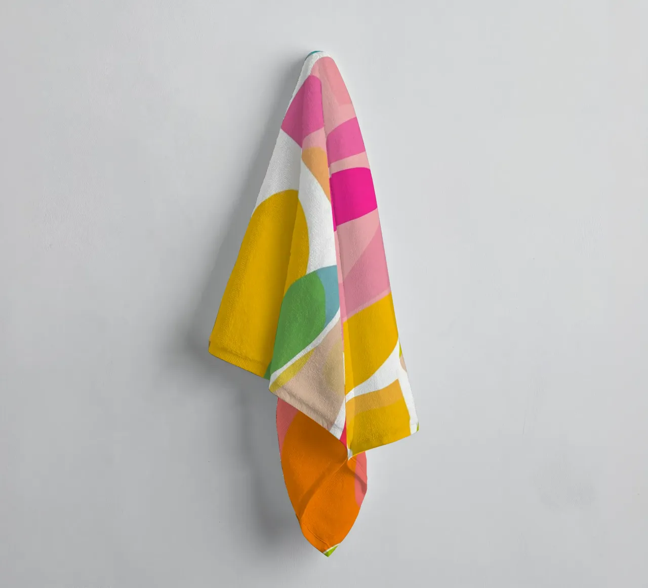 Colourful & Minimal Shapes of Summer 2 • Matisse Nature towel by Dominique Vari