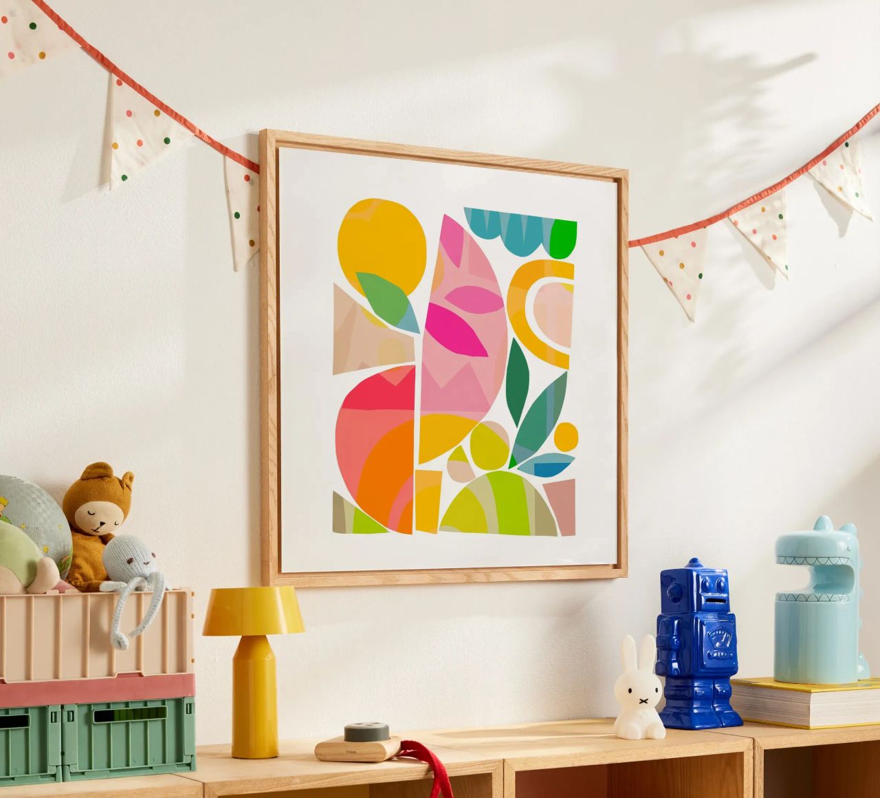 Forme colorate e minimali dell'estate 2 - Matisse Natura plexiglass da Dominique Vari