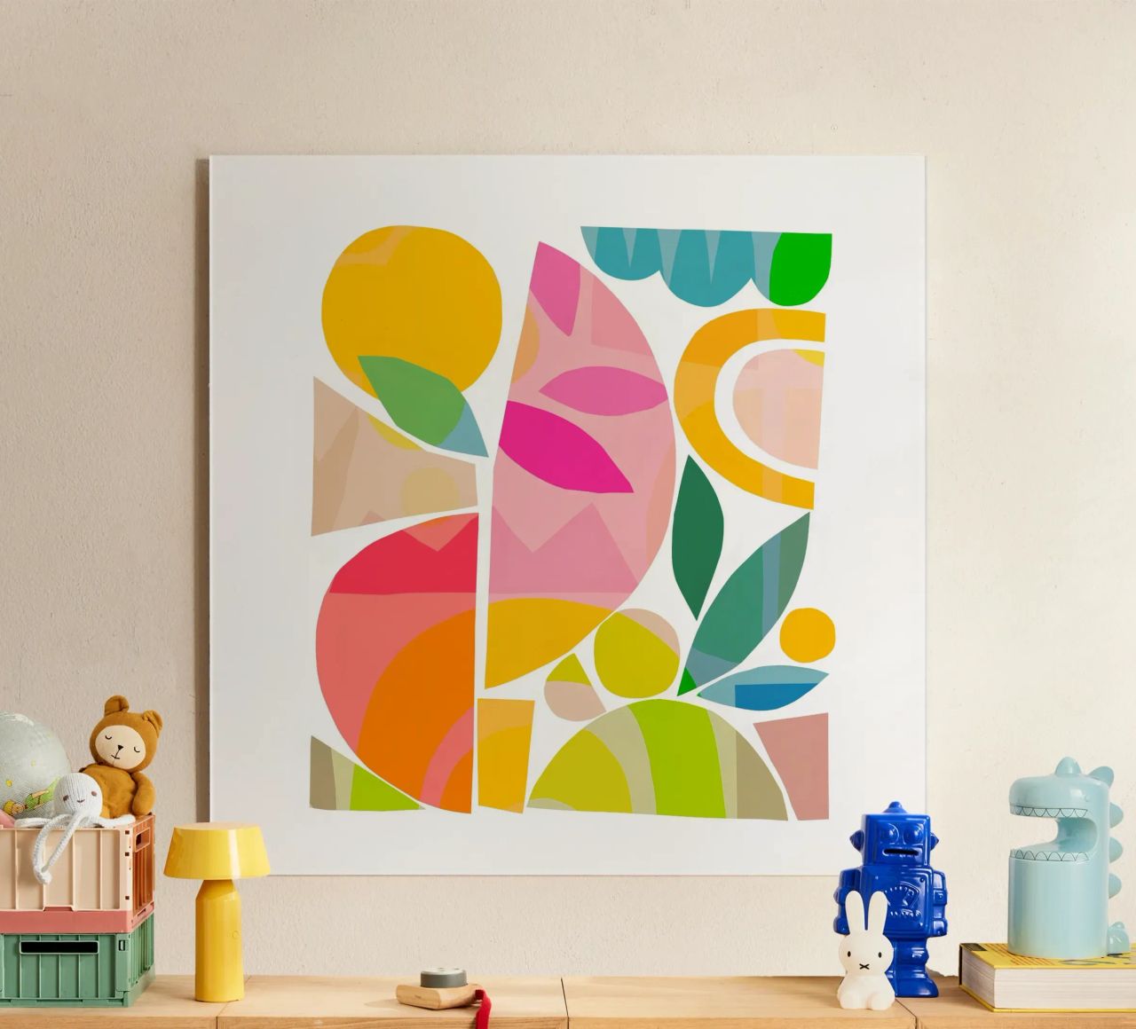 Forme colorate e minimali dell'estate 2 - Matisse Natura plexiglass da Dominique Vari