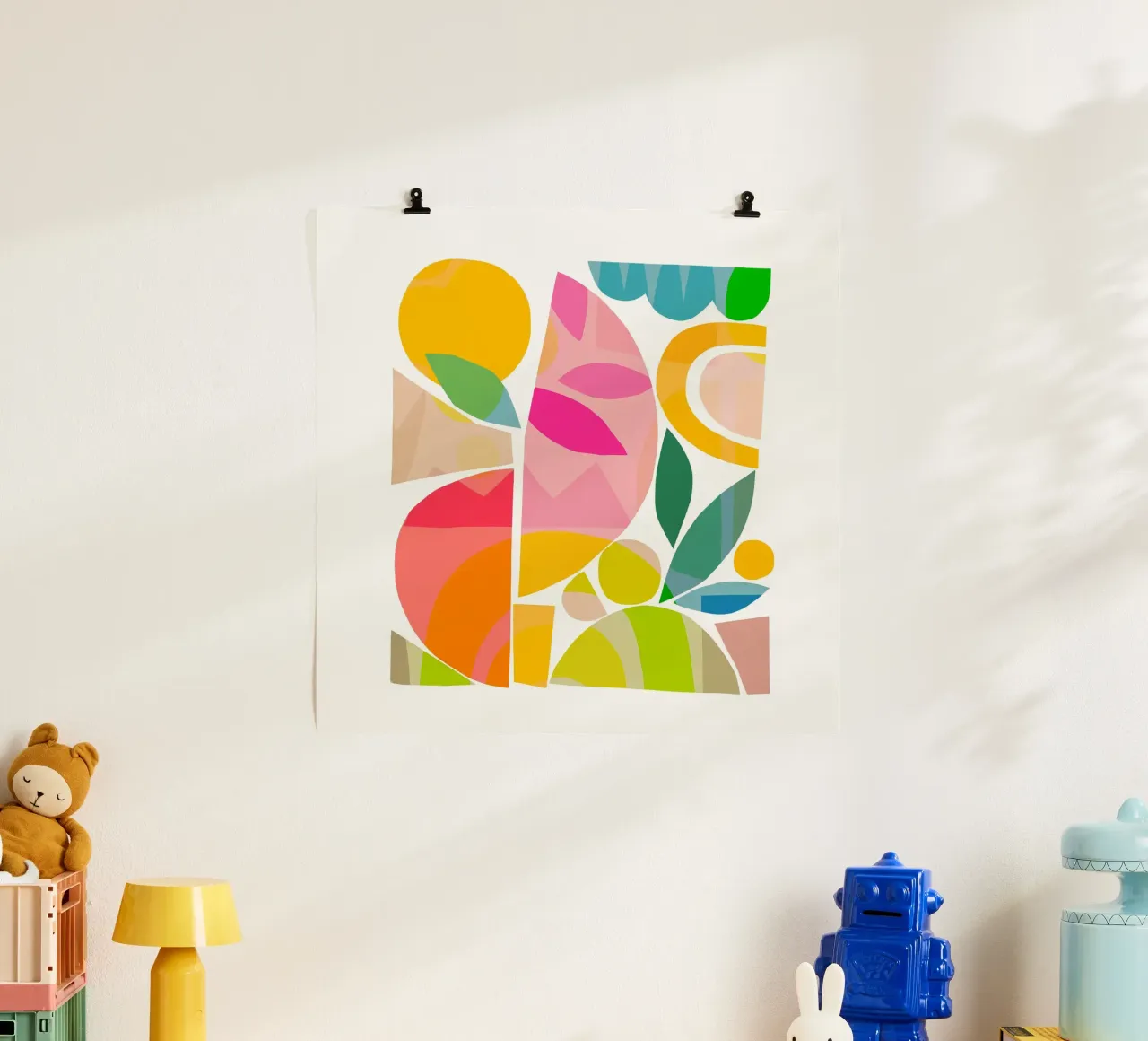 Colourful & Minimal Shapes of Summer 2 • Matisse Nature hahnemühle by Dominique Vari