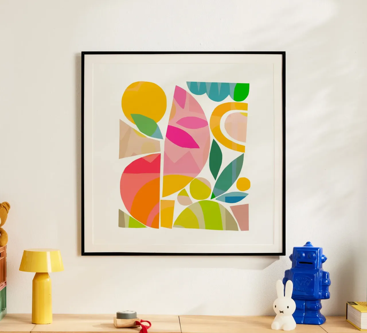 Colourful & Minimal Shapes of Summer 2 • Matisse Nature hahnemühle by Dominique Vari